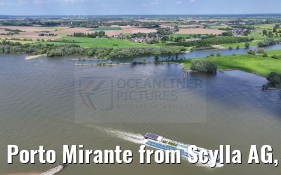 Porto Mirante from Scylla AG, Rhine river to Duesseldorf 14.05.2024