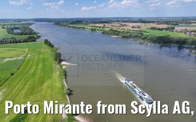 Porto Mirante from Scylla AG, Rhine river to Duesseldorf 14.05.2024
