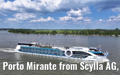 Porto Mirante from Scylla AG, Rhine river to Duesseldorf 14.05.2024