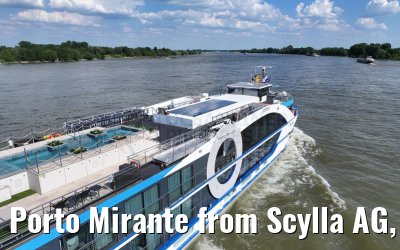 Porto Mirante from Scylla AG, Rhine river to Duesseldorf 14.05.2024