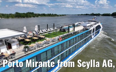 Porto Mirante from Scylla AG, Rhine river to Duesseldorf 14.05.2024