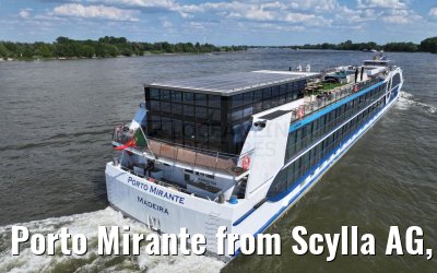 Porto Mirante from Scylla AG, Rhine river to Duesseldorf 14.05.2024