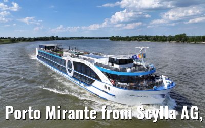 Porto Mirante from Scylla AG, Rhine river to Duesseldorf 14.05.2024