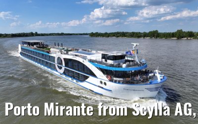Porto Mirante from Scylla AG, Rhine river to Duesseldorf 14.05.2024