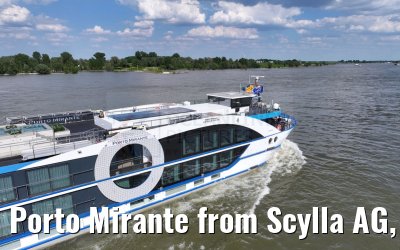 Porto Mirante from Scylla AG, Rhine river to Duesseldorf 14.05.2024