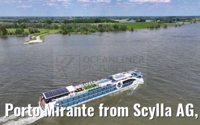 Porto Mirante from Scylla AG, Rhine river to Duesseldorf 14.05.2024