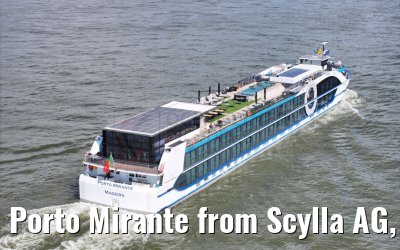 Porto Mirante from Scylla AG, Rhine river to Duesseldorf 14.05.2024