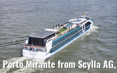 Porto Mirante from Scylla AG, Rhine river to Duesseldorf 14.05.2024