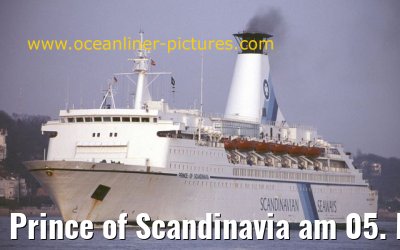 Prince of Scandinavia am 05. März 1997 auf der Elbe