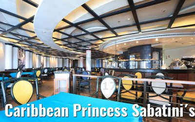 Caribbean Princess Sabatini´s Trattoria