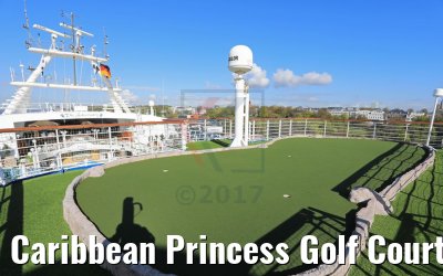 Caribbean Princess Golf Court 26.04.2017