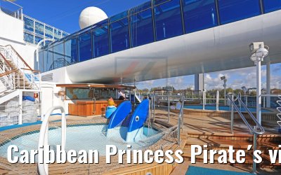 Caribbean Princess Pirate´s view, Morgan´s Bar and Hot Tub