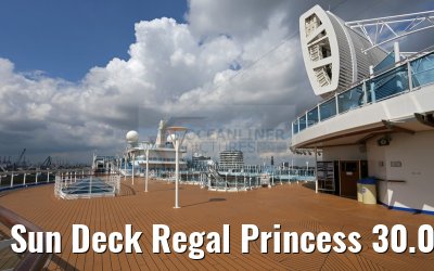 Sun Deck Regal Princess 30.04.2015