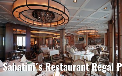 Sabatini´s Restaurant Regal Princess 30.04.2015
