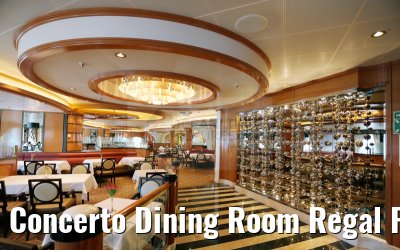 Concerto Dining Room Regal Princess 30.04.2015