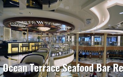 Ocean Terrace Seafood Bar Regal Princess 30.04.2015