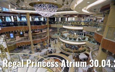 Regal Princess Atrium 30.04.2015