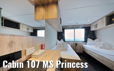 Cabin 107 MS Princess