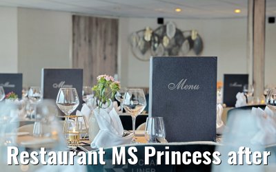Restaurant MS Princess after renovation