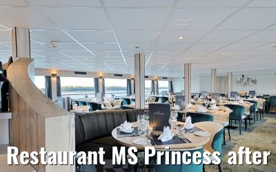 Restaurant MS Princess after renovation