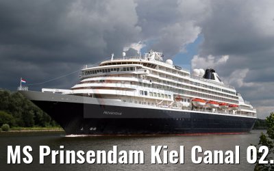 MS Prinsendam Kiel Canal 02.08.2016