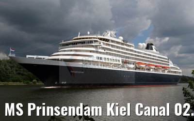 MS Prinsendam Kiel Canal 02.08.2016