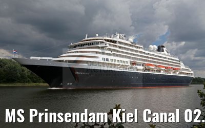 MS Prinsendam Kiel Canal 02.08.2016