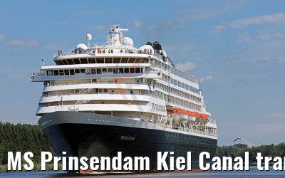 MS Prinsendam Kiel Canal transit 14.07.2017