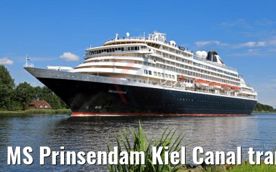 MS Prinsendam Kiel Canal transit 14.07.2017