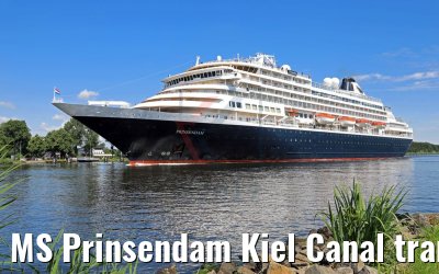 MS Prinsendam Kiel Canal transit 14.07.2017