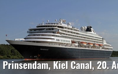 Prinsendam, Kiel Canal, 20. August 2013