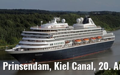 Prinsendam, Kiel Canal, 20. August 2013