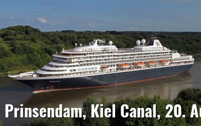 Prinsendam, Kiel Canal, 20. August 2013 