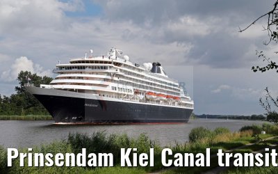 Prinsendam Kiel Canal transit 02.08.2016