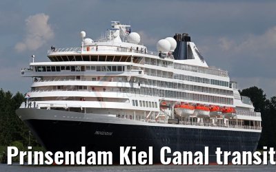 Prinsendam Kiel Canal transit 02.08.2016