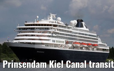 Prinsendam Kiel Canal transit 02.08.2016