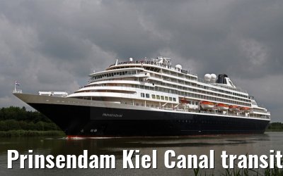 Prinsendam Kiel Canal transit 14.07.2015