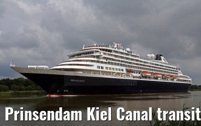 Prinsendam Kiel Canal transit 14.07.2015