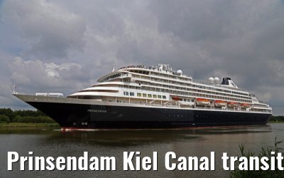 Prinsendam Kiel Canal transit 14.07.2015