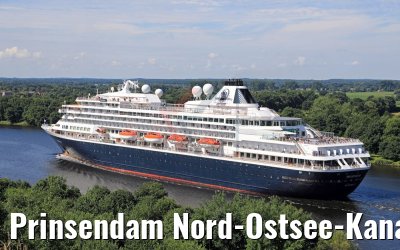 Prinsendam Nord-Ostsee-Kanal 14.07.2017
