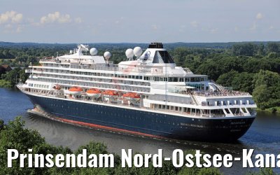 Prinsendam Nord-Ostsee-Kanal 14.07.2017