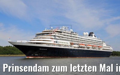 Prinsendam zum letzten Mal im NOK 18.08.2018