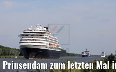 Prinsendam zum letzten Mal im NOK 18.08.2018