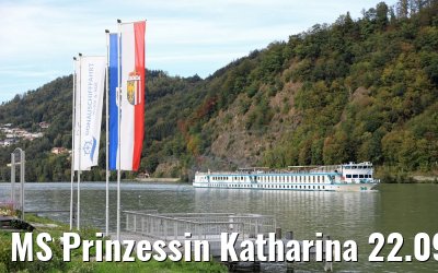 MS Prinzessin Katharina 22.09.2018 bei Kasten
