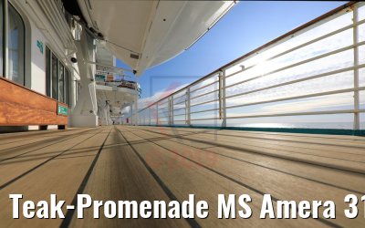 Teak-Promenade MS Amera 31.08.2019