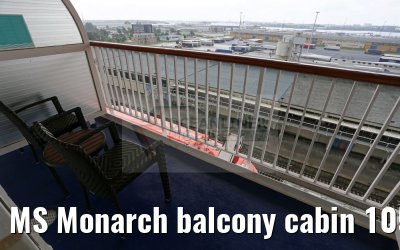 MS Monarch balcony cabin 1056 Kat. JT balcony