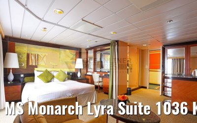 MS Monarch Lyra Suite 1036 Kat. ST living area