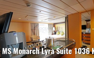 MS Monarch Lyra Suite 1036 Kat. ST living room