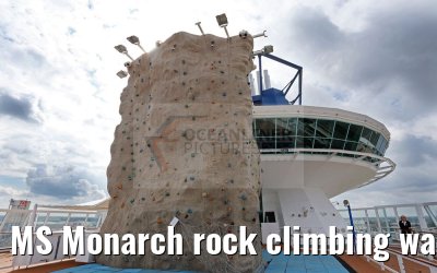 MS Monarch rock climbing wall