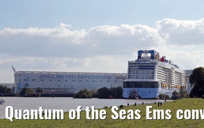 Quantum of the Seas Ems conveyance 22. September 2014